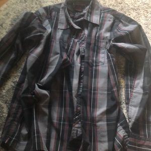 Boys Long sleeve button down